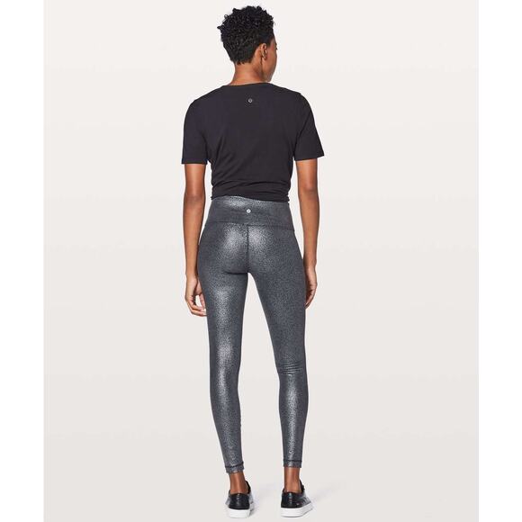 Lululemon Wunder Under Hi-Rise Tight Luxtreme 28" Sz 6 Shine - Picture 3 of 8